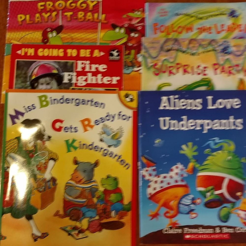 6 children's books